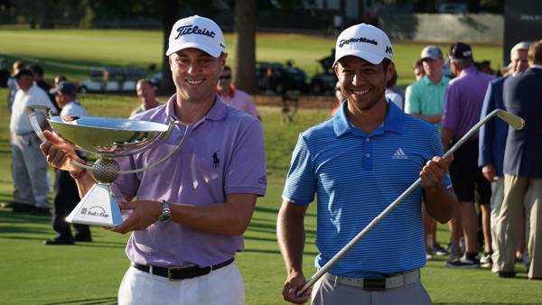 Justin Thomas y Xander Schauffele victoria FedEx Cup 2017