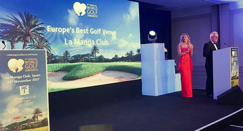 Doble premio para La Manga Club en los World Golf Awards