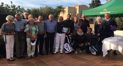 Premios a todo un aniversario en La Sella Golf