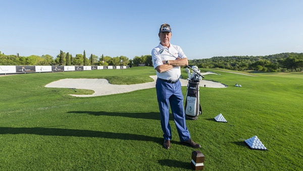 Las Colinas golf trackman Miguel Ángel Jiménez