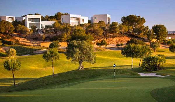 Las Colinas Golf campo casas