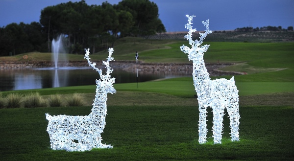 Las Colinas Golf en Navidad