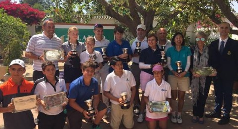 Lauro Golf se llenó de jugadores en pos del título Internacional de Andalucía
