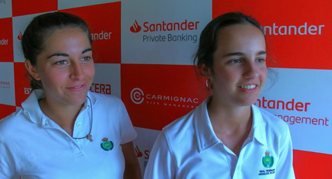 Doble liderato de Anas en Real Club Sevilla Golf