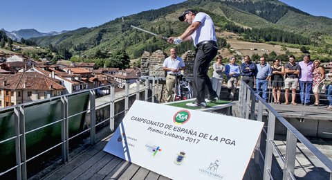 Gran premio al hoyo en 1 en el Cto. de España PGA-Premio Liébana