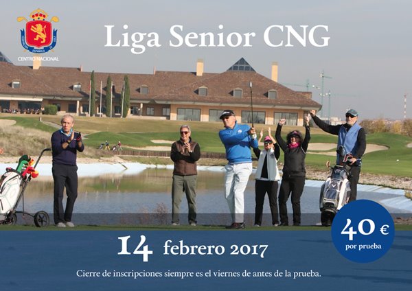 Anuncio Liga Senior CNG