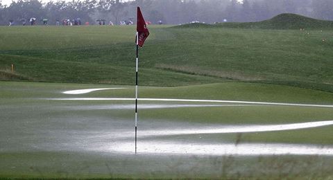 La lluvia empaña el comienzo del US Open