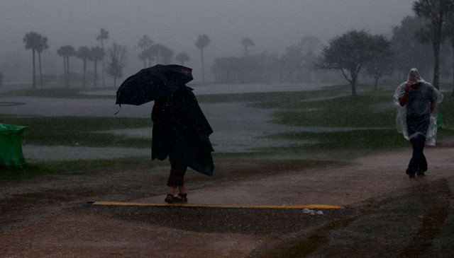 La lluvia suspende la jornada en Palm Beach