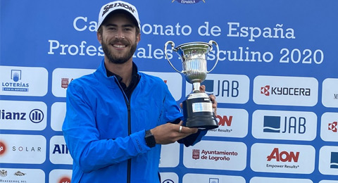 Victoria de temple y acierto de Lucas Vacarisas, ante los favoritos en Logroño