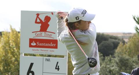 Luna Sobrón, fulgurante en el arranque del Santander Tour