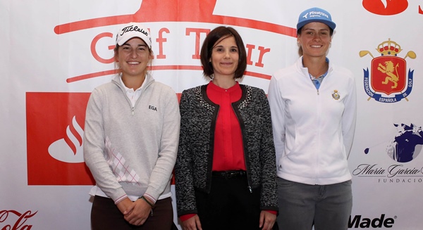 Virginia Espejo y Luna Sobrón presentación Golf Santander