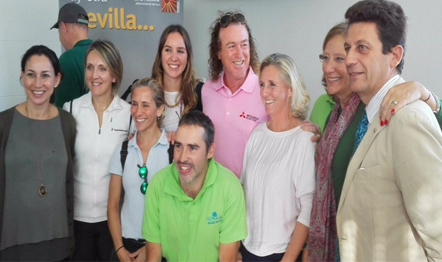 Presentación oficial de Swing Sevilla en la M.A.J. Golf Academy
