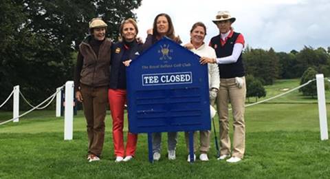 Macarena Campomanes empieza muy enchufada el British Senior Ladies Championship