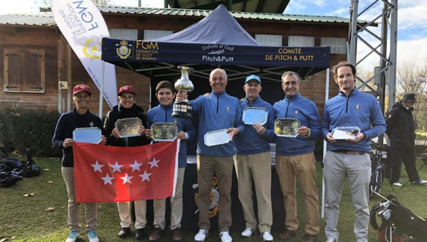 Madrid campeona Cuadrangular de Pitch & Putt 2019