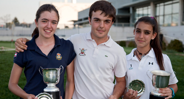 Diéguez y Ganter en Infantil, y Baena y Alonso en Cadete, nuevos campeones