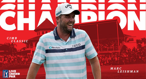 Leishman se hace fuerte en Kuala Lumpur