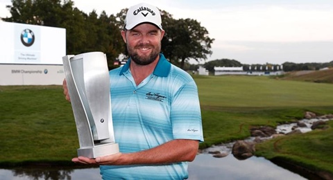 Marc Leishman pone la guinda a la exhibición en Illinois