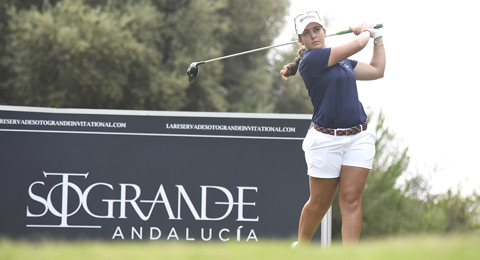 María Parra manda entre las españolas en Sotogrande