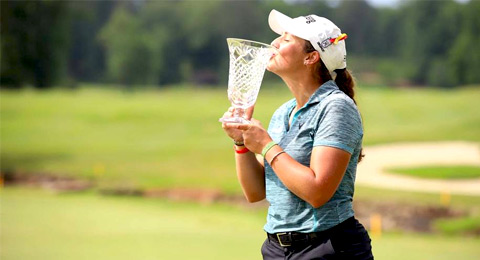 María Parra sonríe y reina en el Symetra Tour