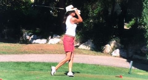 María Orueta presenta buenos réditos en su inicio en Pula Golf