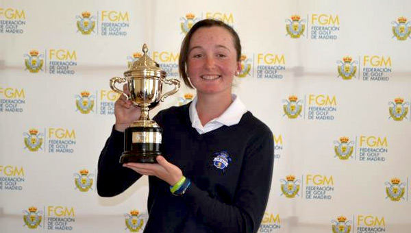 Marina Escobar victoria Campeonato madrid Femenino Golf Santander 2018