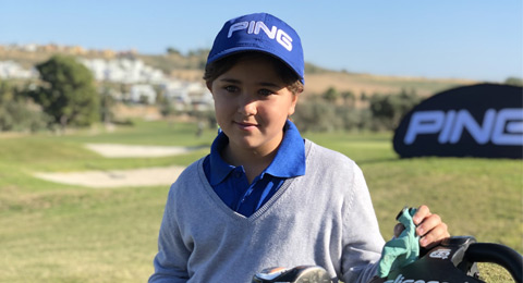 Un jovencísimo valor empieza a despuntar en los hoyos de Palomarejos Golf