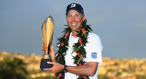 Hawai hace sonreir a Matt Kuchar