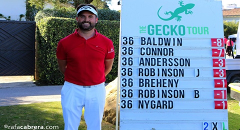 Matthew Baldwin: "He disfrutado mucho jugando el Gecko Tour"