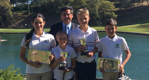 Laine y Albertazzi, campeones de Andalucía Pitch and Putt 2018 en Greenlife