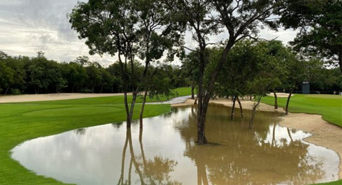 Las lluvias no permiten el arranque en Mayakoba