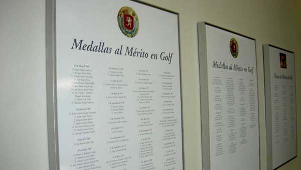 Medallas al Mérito en Golf 2018 RFEG