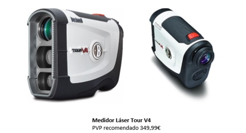 El medidor láser Tour V4 de Bushnell, el mejor regalo para los amantes del golf estas Navidades