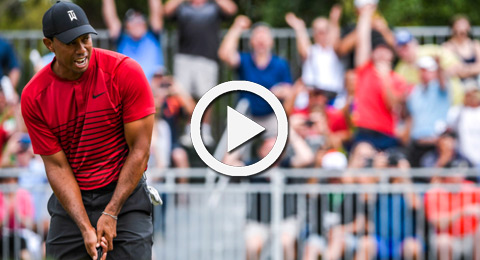 Lo mejor de Tiger Woods en la ronda final del Valspar Championship