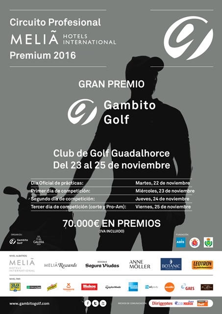 Cartel final PGA Gambito