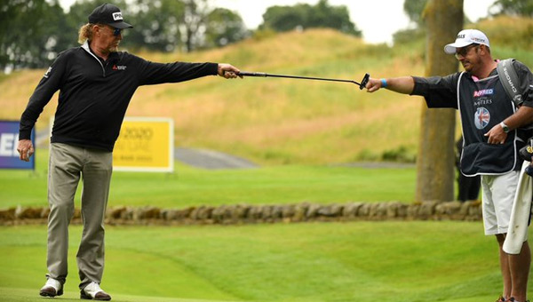 Miguel Ángel Jiménez segunda ronda British masters