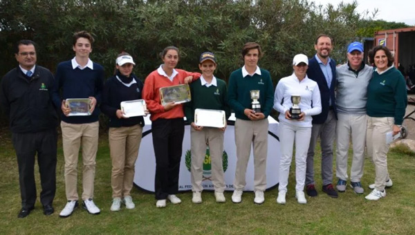 Ganadores prueba Alborán Golf