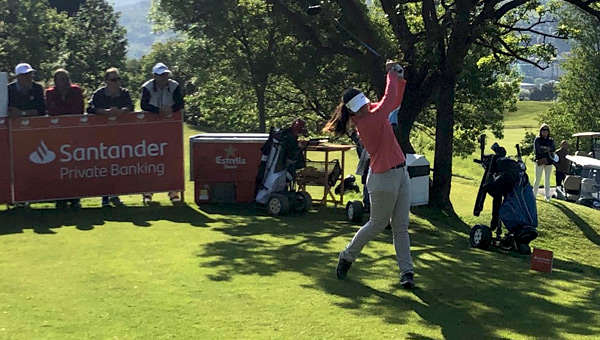 Natalia Escuriola Golf Santander Basozabal 2019 liderato