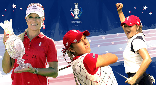 Stacy Lewis, capitana del equipo de EE.UU. de la Solheim Cup