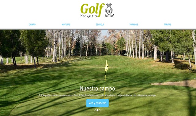 Golf Negralejo estrena nueva imagen en Internet