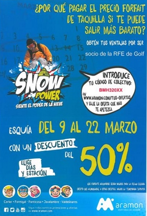 Nieve promoción