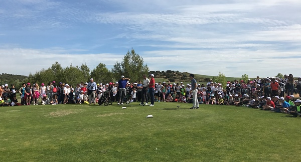 Niños cabanillas golf Alps Tour