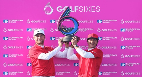 Olesen y Bjerregaard vencen en el revolucionario GolfSixes