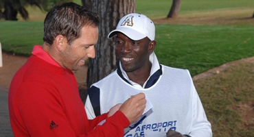 Yorke caddie de lujo para Sergio García