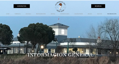 Palomarejos Golf muestra su nueva imagen en Internet