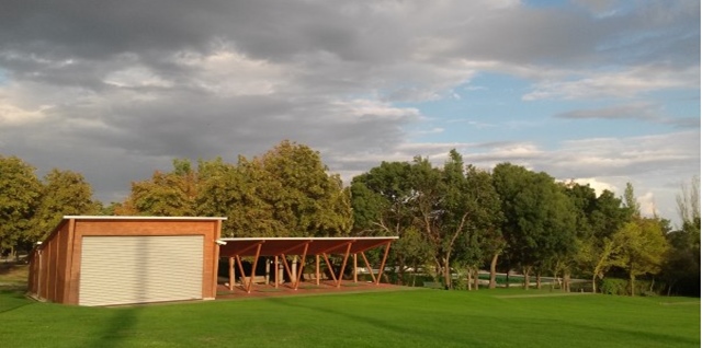 La Herrería muestra su nueva escuela