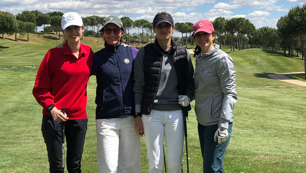 Jugadoras amateurs federadas golf