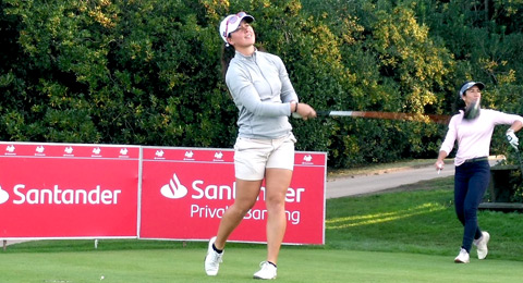 Nuria Iturrios, a por la guinda en Golf Santander