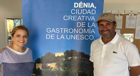 Olazábal mostró su imagen y apoyo al Dénia Ciudad gastronómica Golf Tour