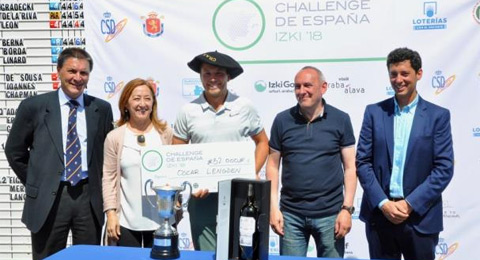 El Challenge de España presenta a Oscar Lengden como gran campeón