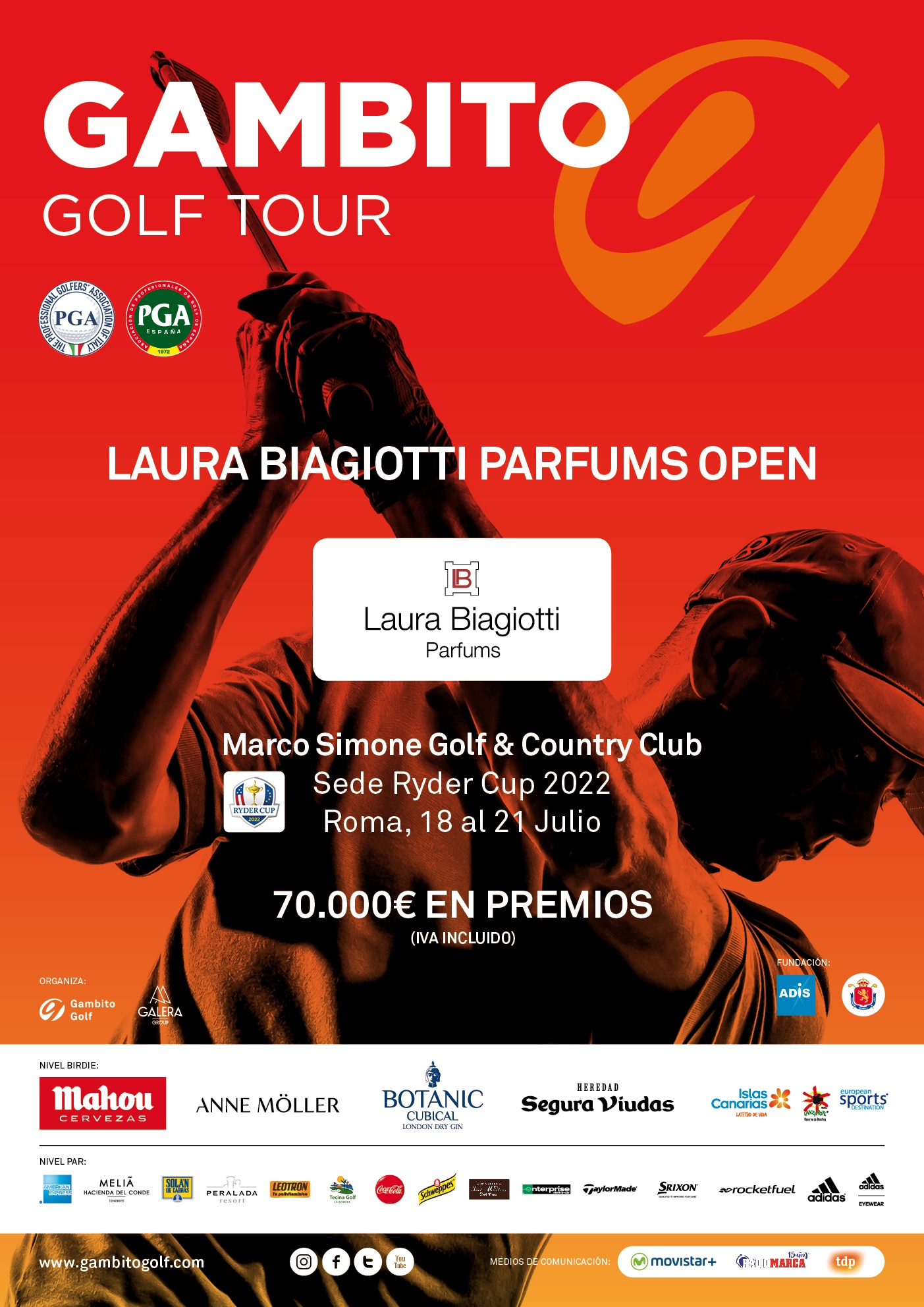 Cartel gambito golf italia